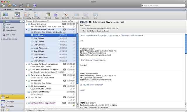 outlook 2011 for mac